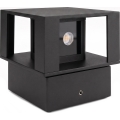 Vonkajšie nástenné LED svietidlo LED/12W/230V IP54 čierne