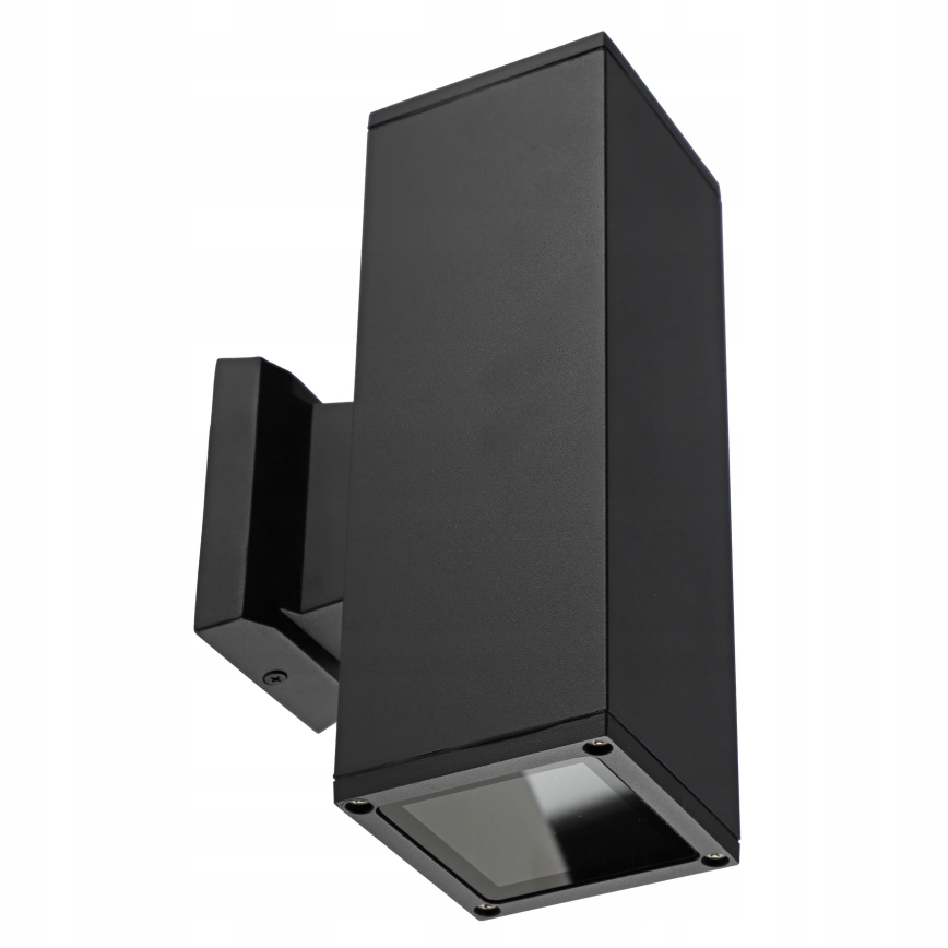 Vonkajšie nástenné svietidlo 2xGU10/35W/230V IP54 čierne