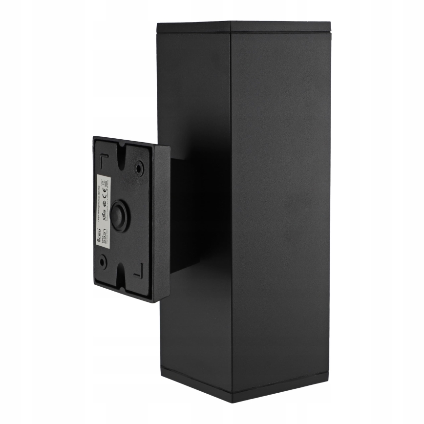 Vonkajšie nástenné svietidlo 2xGU10/35W/230V IP54 čierne