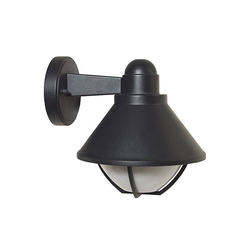 Vonkajšie nástenné svietidlo EDINA 1xE27/60W/230V IP44 čierna
