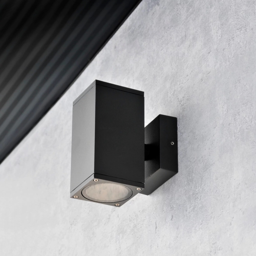 Vonkajšie nástenné svietidlo MORRIS 2xGU10/35W/230V IP54