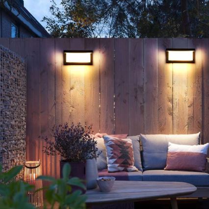 Vonkajšie nástenné svietidlo NEELY LED/12W/230V IP54 čierne