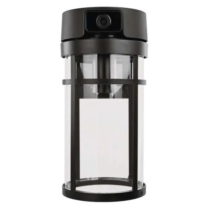 Vonkajšie nástenné svietidlo s kamerou GOSMART 1xE27/15W/230V Wi-Fi IP44
