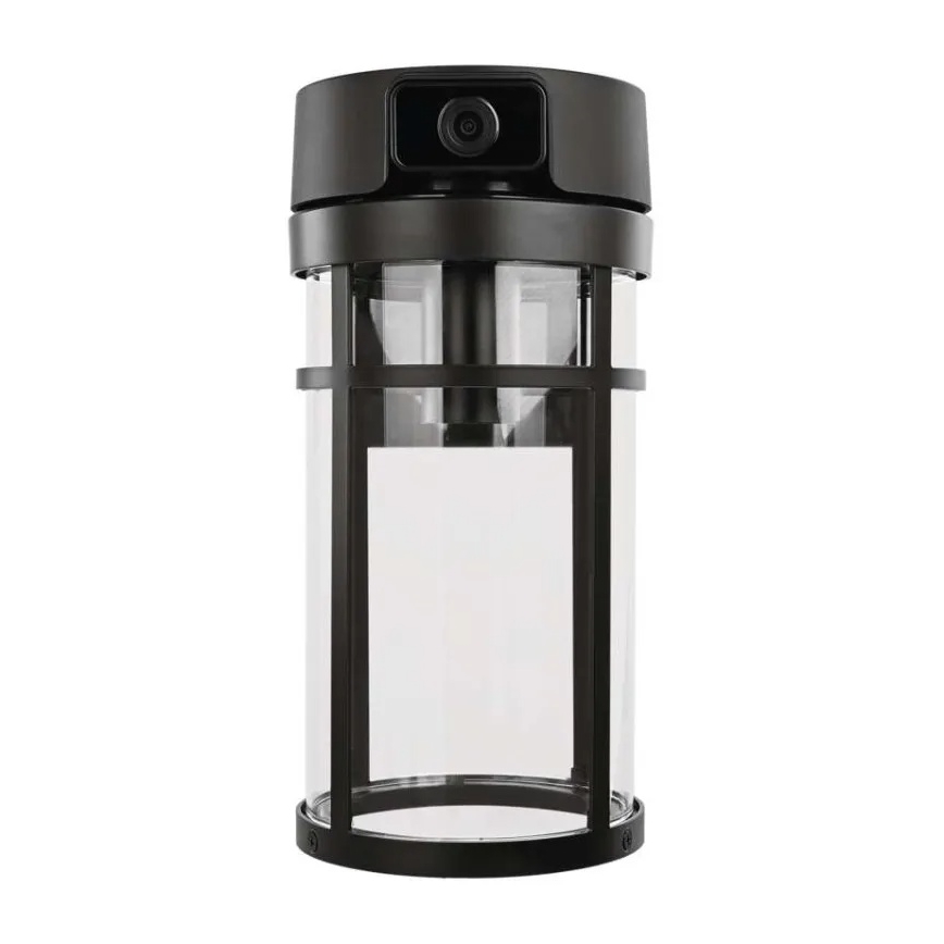 Vonkajšie nástenné svietidlo s kamerou GOSMART 1xE27/15W/230V Wi-Fi IP44