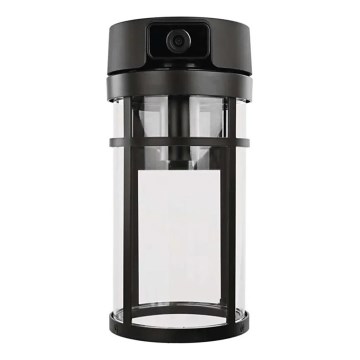 Vonkajšie nástenné svietidlo s kamerou GOSMART 1xE27/15W/230V Wi-Fi IP44