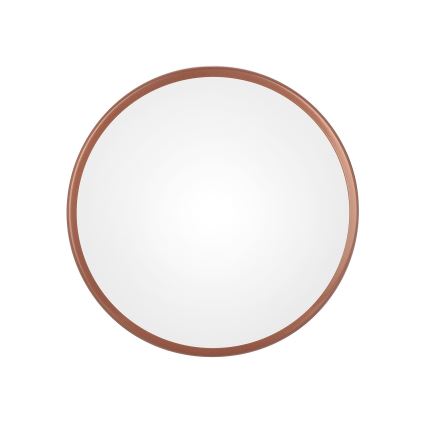 Vonkajšie stropné svietidlo so senzorom CLEO 3xE27/24W/230V pr. 40 cm medená IP54