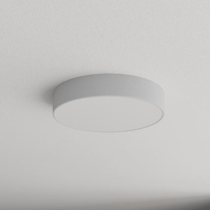 Vonkajšie stropné svietidlo so senzorom CLEO 3xE27/24W/230V pr. 40 cm šedá IP54