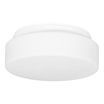 Vonkajšie stropné svietidlo so senzorom HECTOR 1xE27/60W/230V pr. 25 cm IP44 opál biela