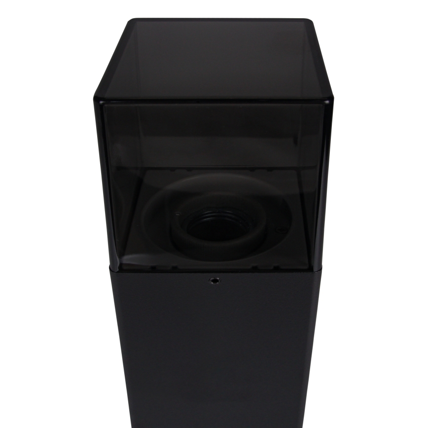 Vonkajšie svietidlo 1xE27/40W/230V IP44 80 cm čierne/dymové