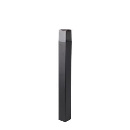 Vonkajšie svietidlo 1xE27/40W/230V IP44 80 cm čierne/dymové