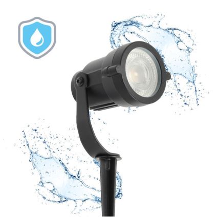 Vonkajšie svietidlo BLAKE UNO 1xGU10/35W/230V IP65 čierne