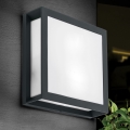 Vonkajšie svietidlo HENRY 2xE27/15W/230V 26x26 cm IP44 antracit