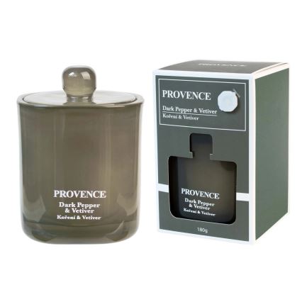 Vonná sviečka DARK PEPPER VETIVER 180g 25 hod.