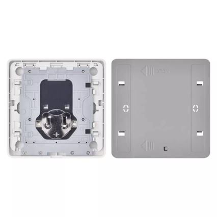Vypínač 4-tlačidlový GoSmart 1xCR2430 Tuya biela