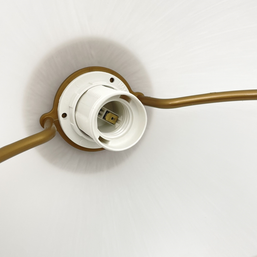 Výsuvný luster RAMONA 1xE27/60W/230V hnedá/biela/dub