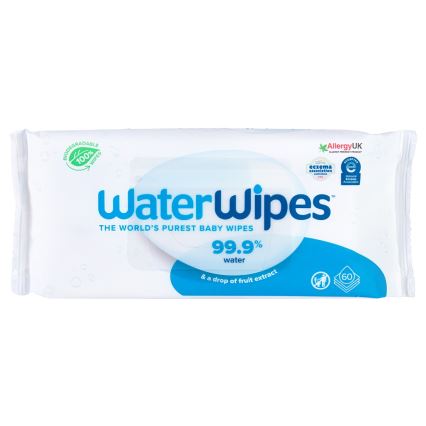 WaterWipes - SADA 9x Vlhčené obrúsky bez obsahu plastov 60 ks (540 ks)