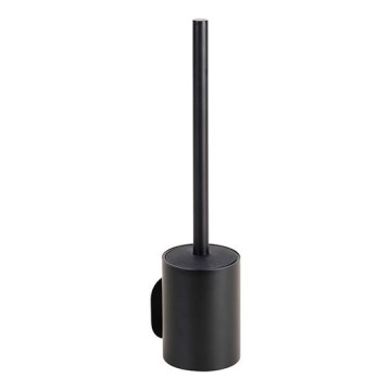 WC kefa 8x35,5 cm nerez/čierna