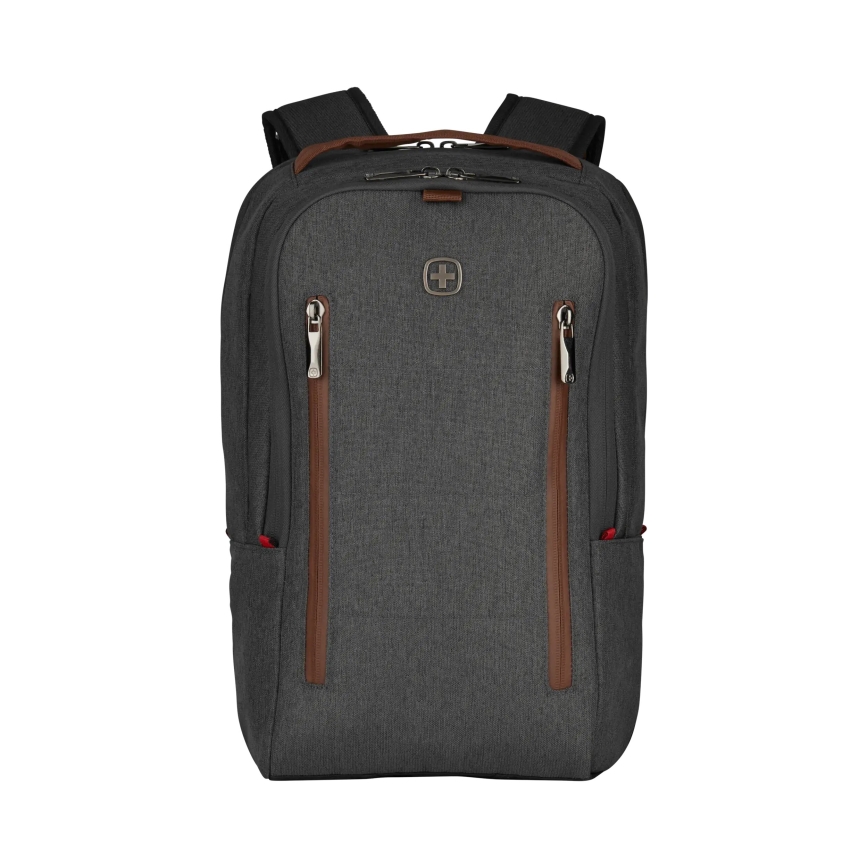 Wenger - Batoh na notebook 15 l 16" s vreckom na tablet 12" + crossbody taška City Upgrade 2v1 šedá