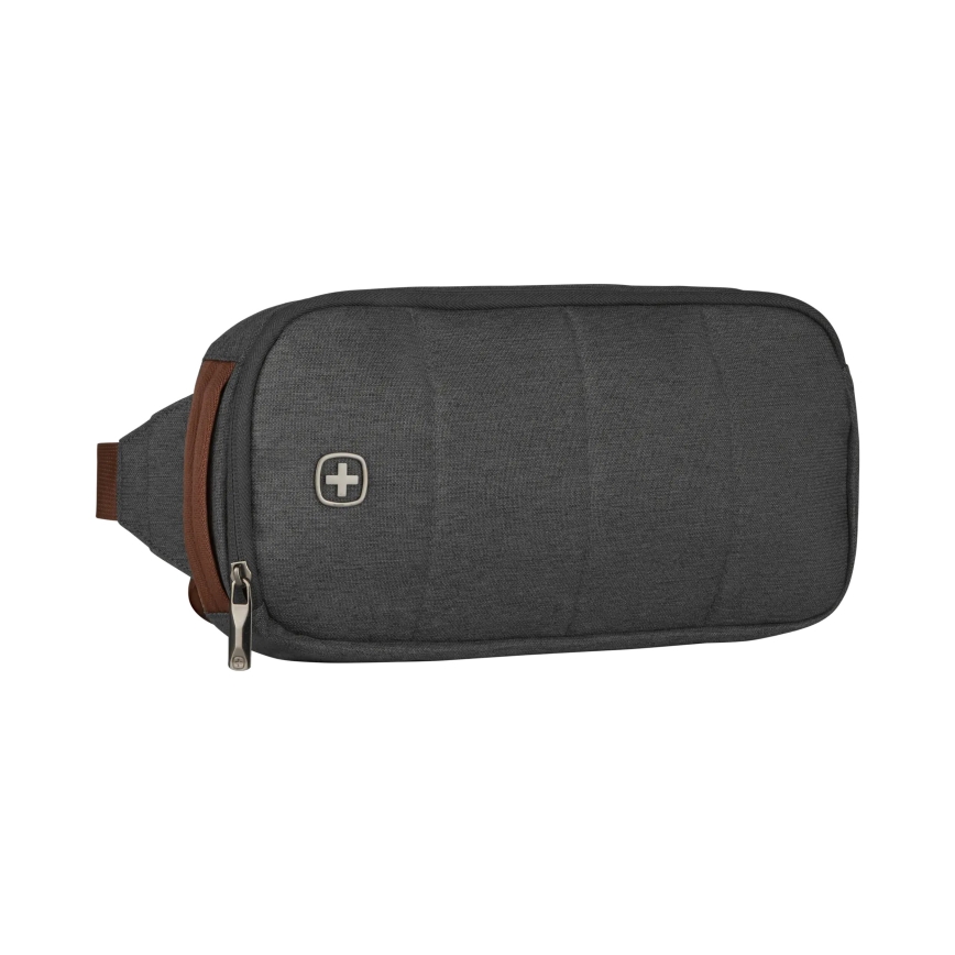 Wenger - Batoh na notebook 15 l 16" s vreckom na tablet 12" + crossbody taška City Upgrade 2v1 šedá