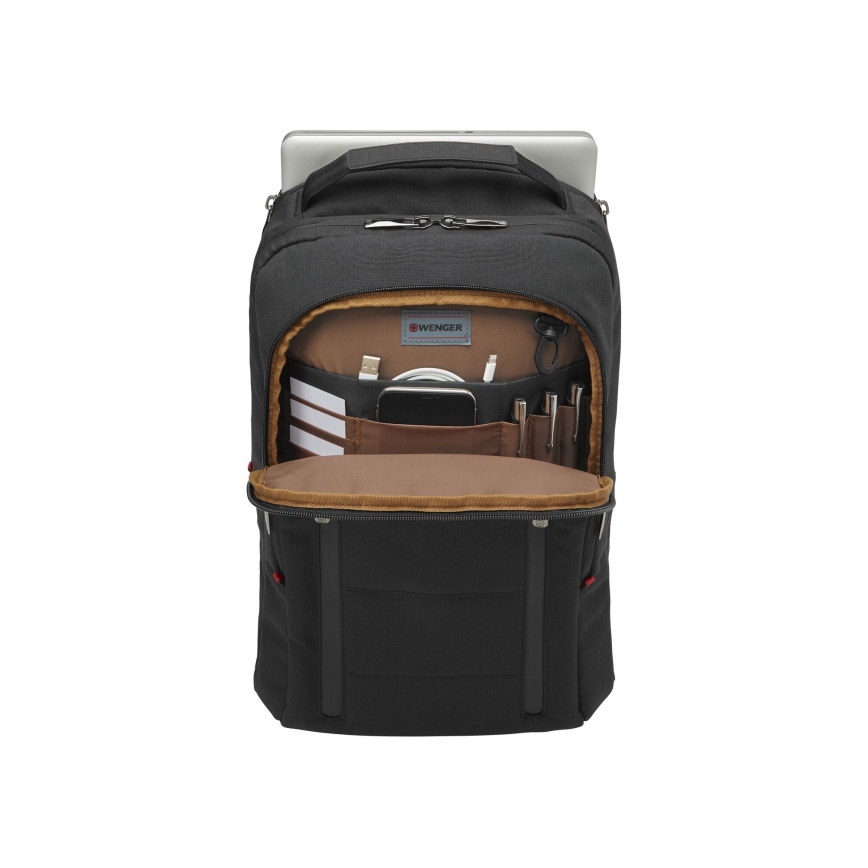 Wenger - Batoh na notebook 16 l 16" s vreckom na tablet 12" City Traveler čierna