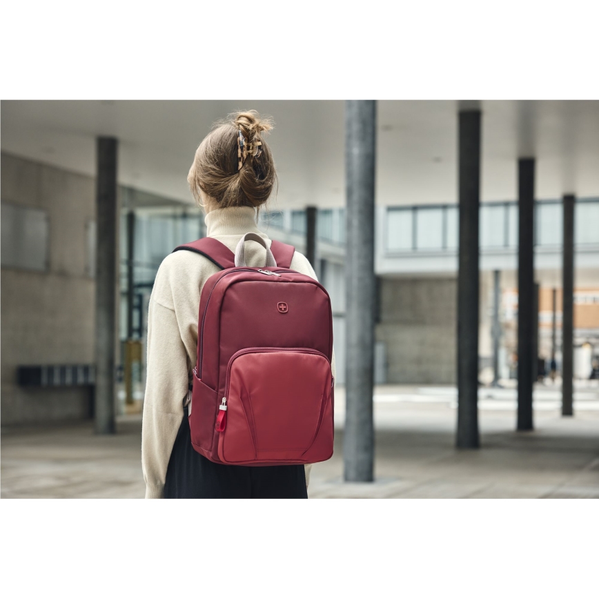 Wenger - Batoh na notebook 20 l 15,6" s vreckom na tablet 10" Motion červená