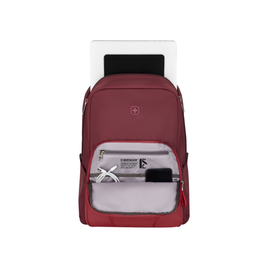 Wenger - Batoh na notebook 20 l 15,6" s vreckom na tablet 10" Motion červená