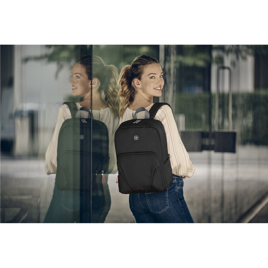 Wenger - Batoh na notebook 20 l 15,6" s vreckom na tablet 10" Motion čierna