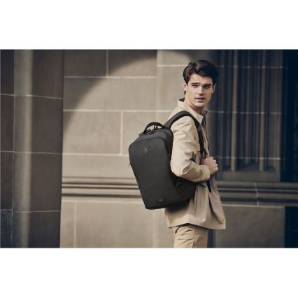 Wenger - Batoh na notebook 21 l 16" s vreckom na tablet 10" MX Light čierna