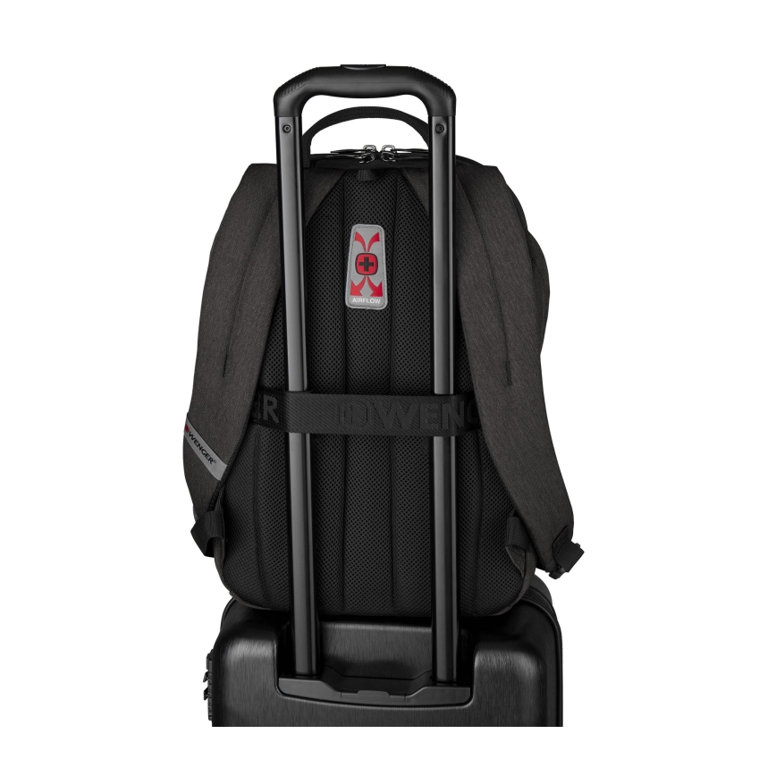 Wenger - Batoh na notebook 21 l 16" s vreckom na tablet 10" MX Light čierna