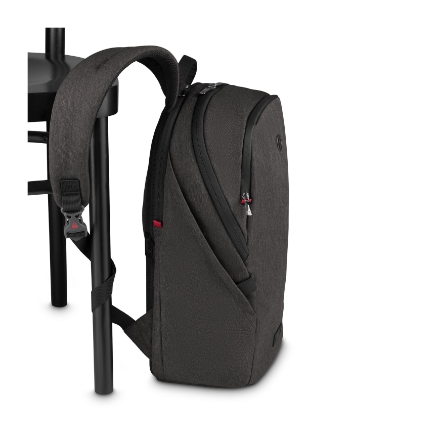 Wenger - Batoh na notebook 21 l 16" s vreckom na tablet 10" MX Light čierna
