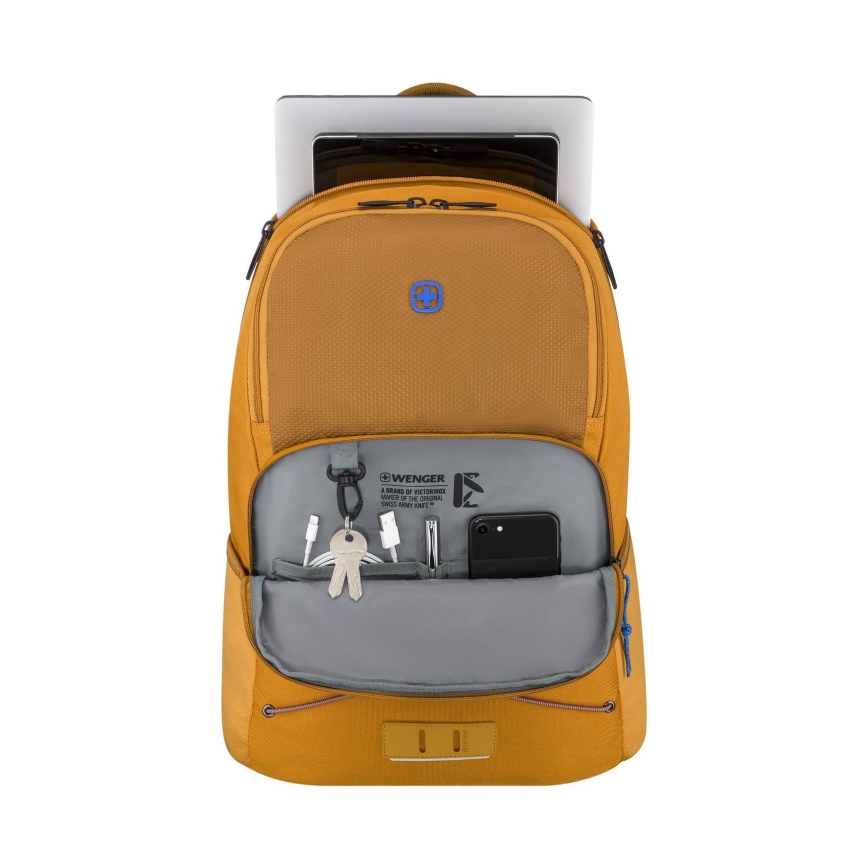 Wenger - Batoh na notebook 22 l 15,6" s vreckom na tablet 10" Trayl žltá