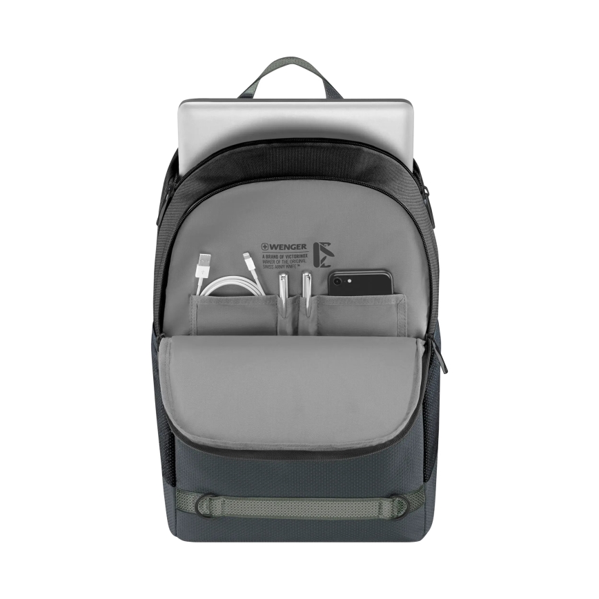 Wenger - Batoh na notebook 23 l 15,6" Tyon čierna/šedá