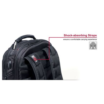 Wenger - Batoh na notebook 26 l 17" s vreckom na tablet 10" Ibex Ballistic Deluxe