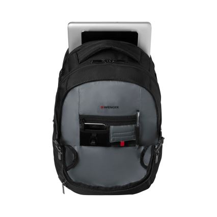 Wenger - Batoh na notebook 27 l 16" s vreckom na tablet 10" Transit čierna