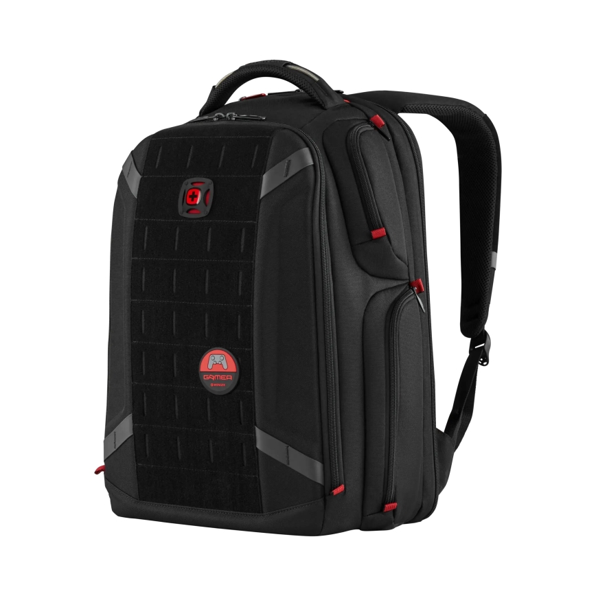 Wenger - Batoh na notebook 29 l 17,3'' s vreckom na tablet 12" Player One čierna