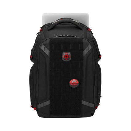 Wenger - Batoh na notebook 29 l 17,3'' s vreckom na tablet 12" Player One čierna