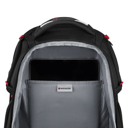 Wenger - Batoh na notebook 29 l 17,3'' s vreckom na tablet 12" Player One čierna