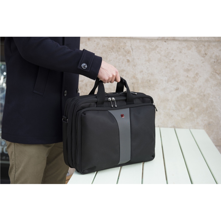 Wenger - Brašňa na notebook 15 l 16" Legacy Double čierna