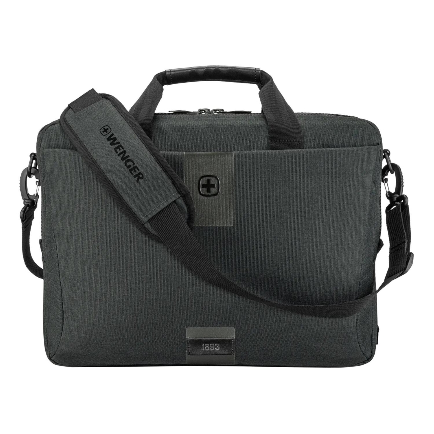 Wenger - Brašňa na notebook 15 l 16" s vreckom na tablet 10" MX ECO Brief šedá
