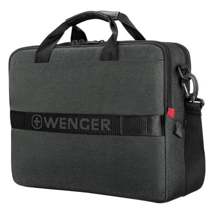 Wenger - Brašňa na notebook 15 l 16" s vreckom na tablet 10" MX ECO Brief šedá