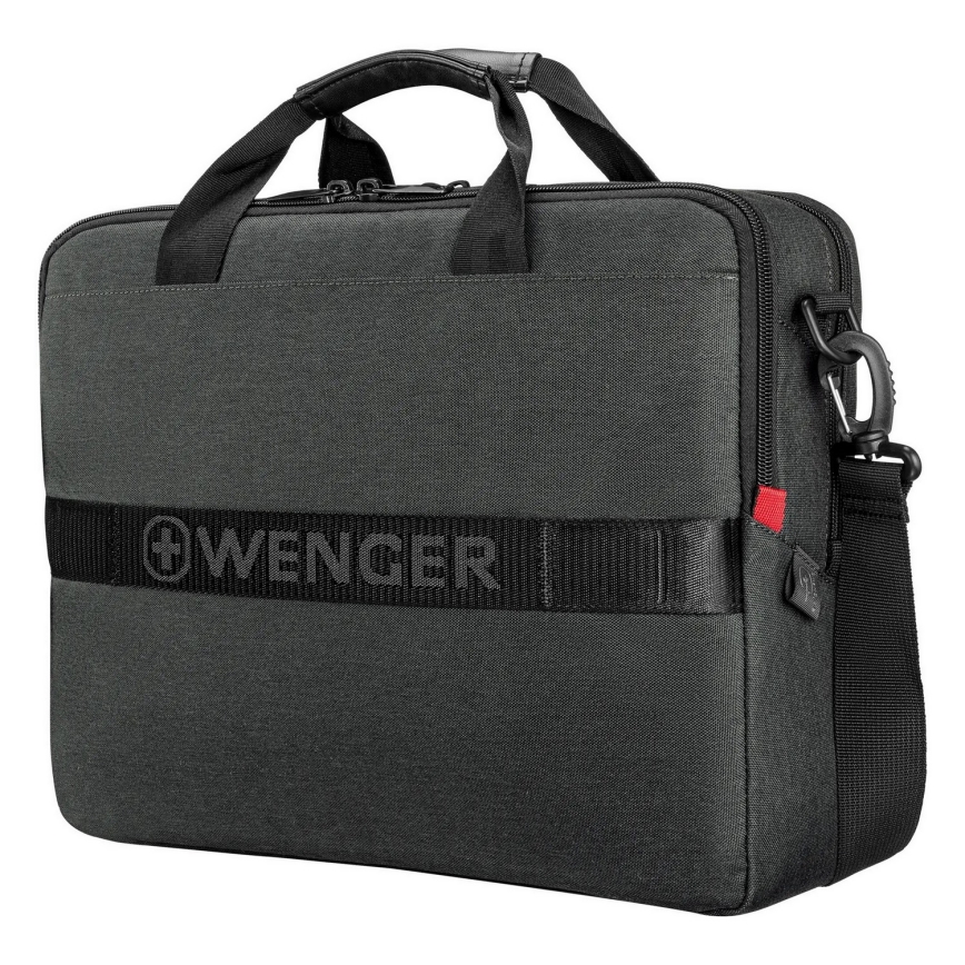 Wenger - Brašňa na notebook 15 l 16" s vreckom na tablet 10" MX ECO Brief šedá