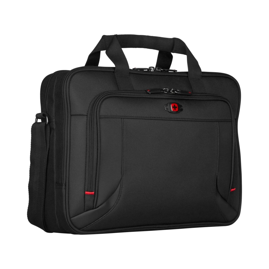 Wenger - Brašňa na notebook 15 l 16" s vreckom na tablet 10" Prospectus čierna