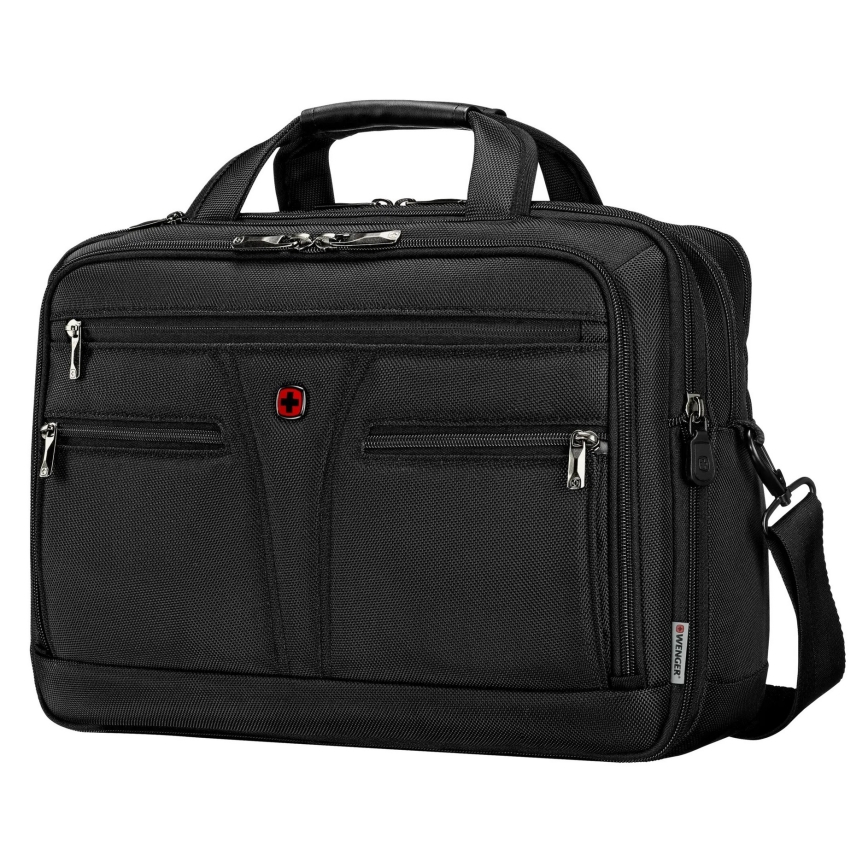 Wenger - Brašňa na notebook 19 l 14-16" s vreckom na tablet 10" BC Star čierna