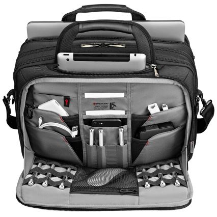 Wenger - Brašňa na notebook 19 l 14-16" s vreckom na tablet 10" BC Star čierna