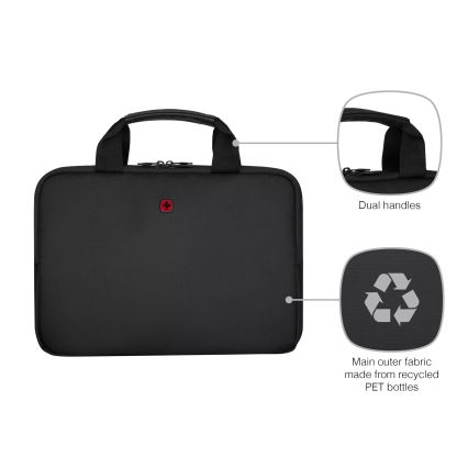 Wenger - Brašňa na notebook 6 l 14" Guyde čierna