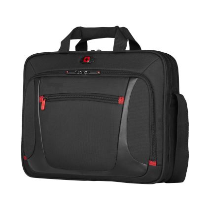Wenger - Brašňa na notebook 9 l 16" s vreckom na tablet 10" Sensor čierna