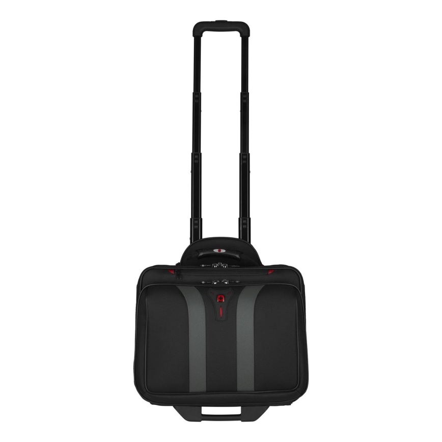 Wenger - Cestovná batožina na kolieskach 29 l + puzdro na notebook 15,6" Granada čierna