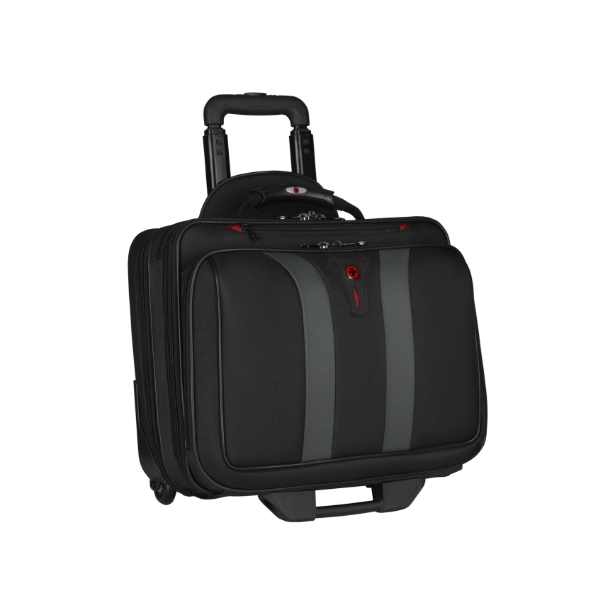 Wenger - Cestovná batožina na kolieskach 29 l + puzdro na notebook 15,6" Granada čierna