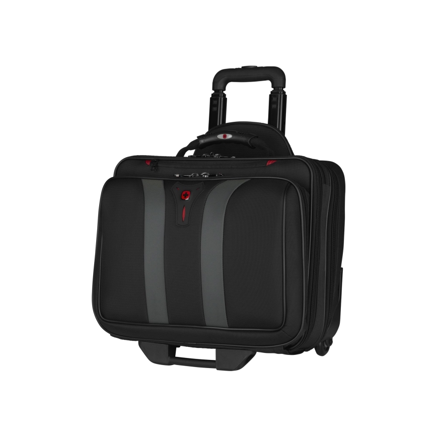 Wenger - Cestovná batožina na kolieskach 29 l + puzdro na notebook 15,6" Granada čierna