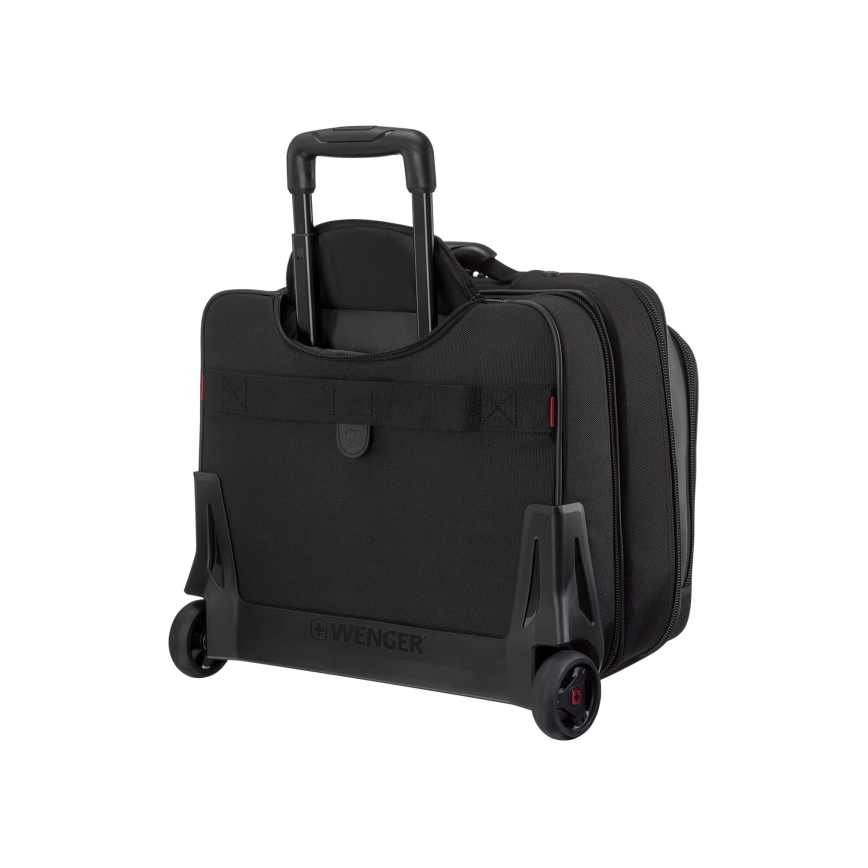 Wenger - Cestovný kufor na kolieskach 23 l 17" + taška na notebook 15,4" Potomac čierna